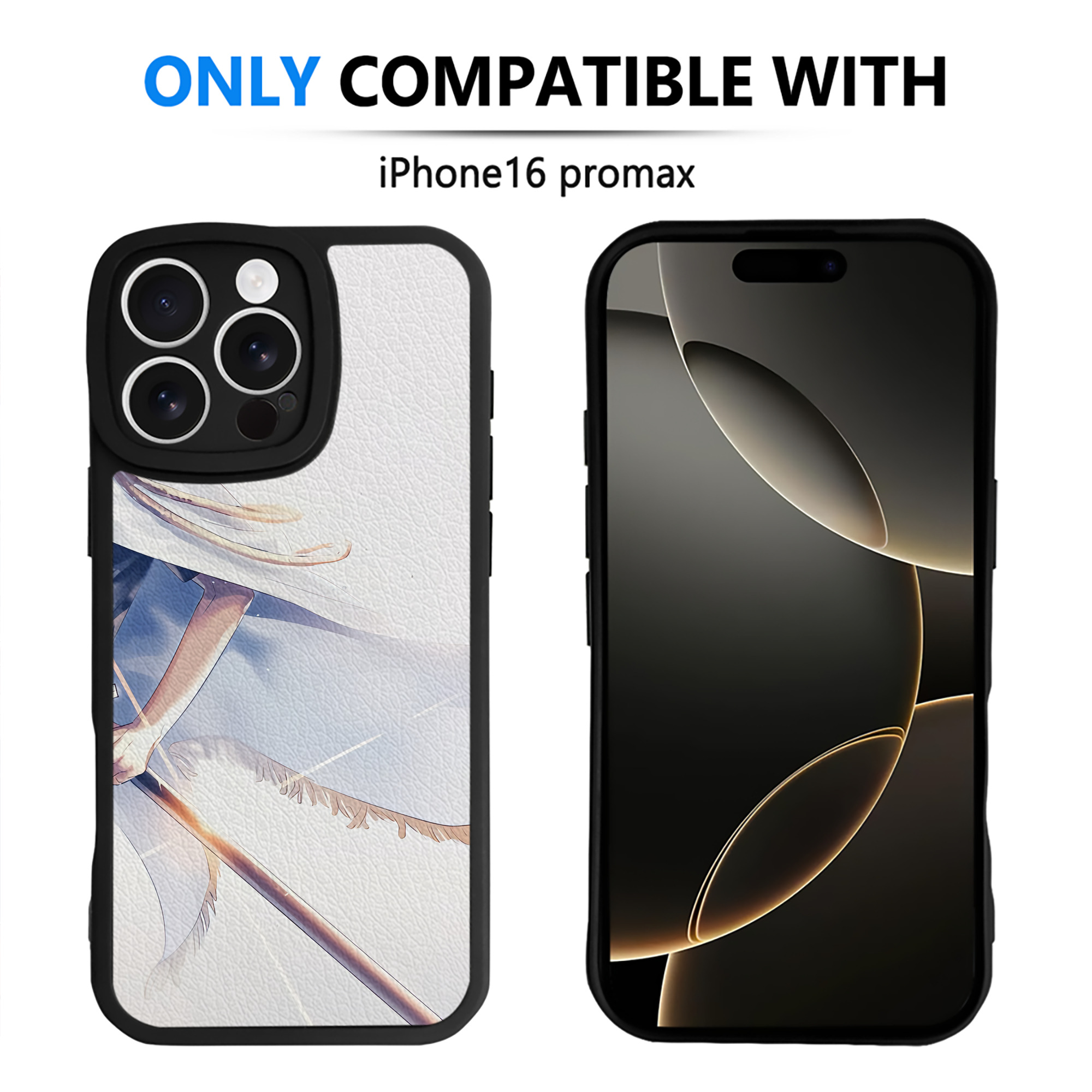 （画像用） ハイキュー!! Haikyu!! 【iPhone 16シリーズ対応】シリコンスマホケース（レザー調） 材質：シリコン